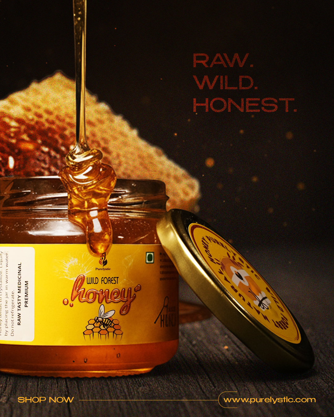 Wild Forest Honey (400 Gm) - Image 4