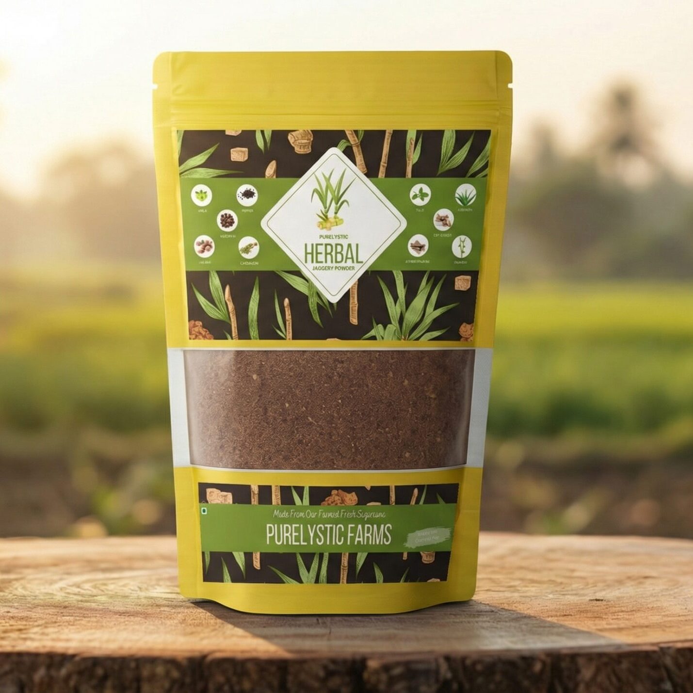 Herbal Jaggery Powder (500g)